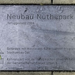 Luckenwalder Merkzeichen Die Fassadentafeln, Bodentafeln und kleine Standtafeln
