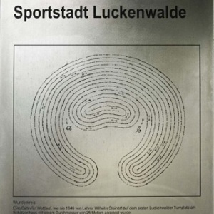 Luckenwalder Merkzeichen Die großen Standtafeln