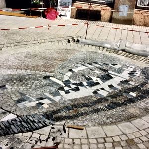 BAD Reichenhall, Fussgängerzone  Historische Stadtansicht - REICHENHALL -