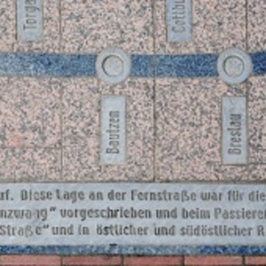 EILENBURGER MUSEUM  Steinmosaik ”Via Regia”